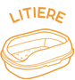 icone litière