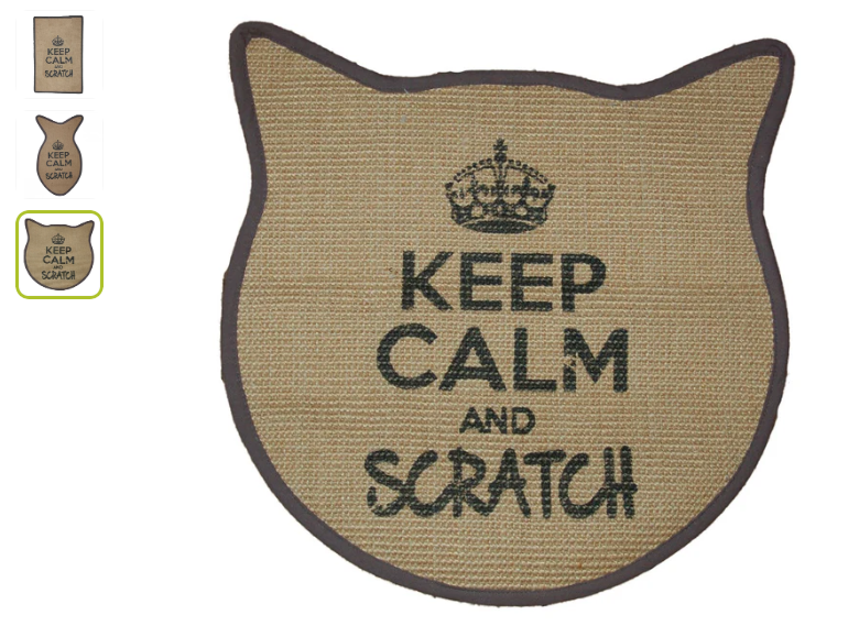 Tapis à griffer Keep Calm